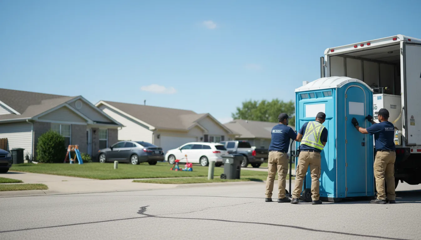 Standard Porta Potty Rentals in Bloomington, IL near me